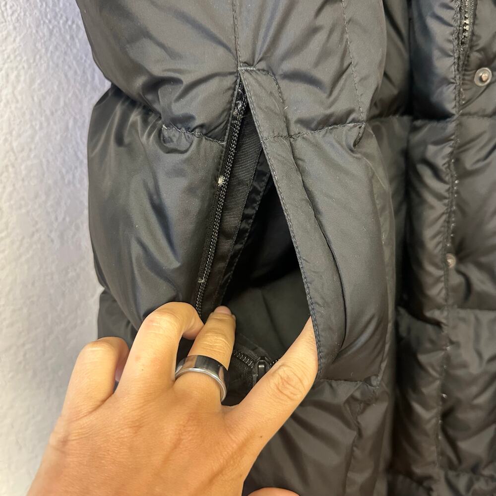 The North Face Triple C Long Puffer Jacket in Black Size XL - Picture 5 of 10